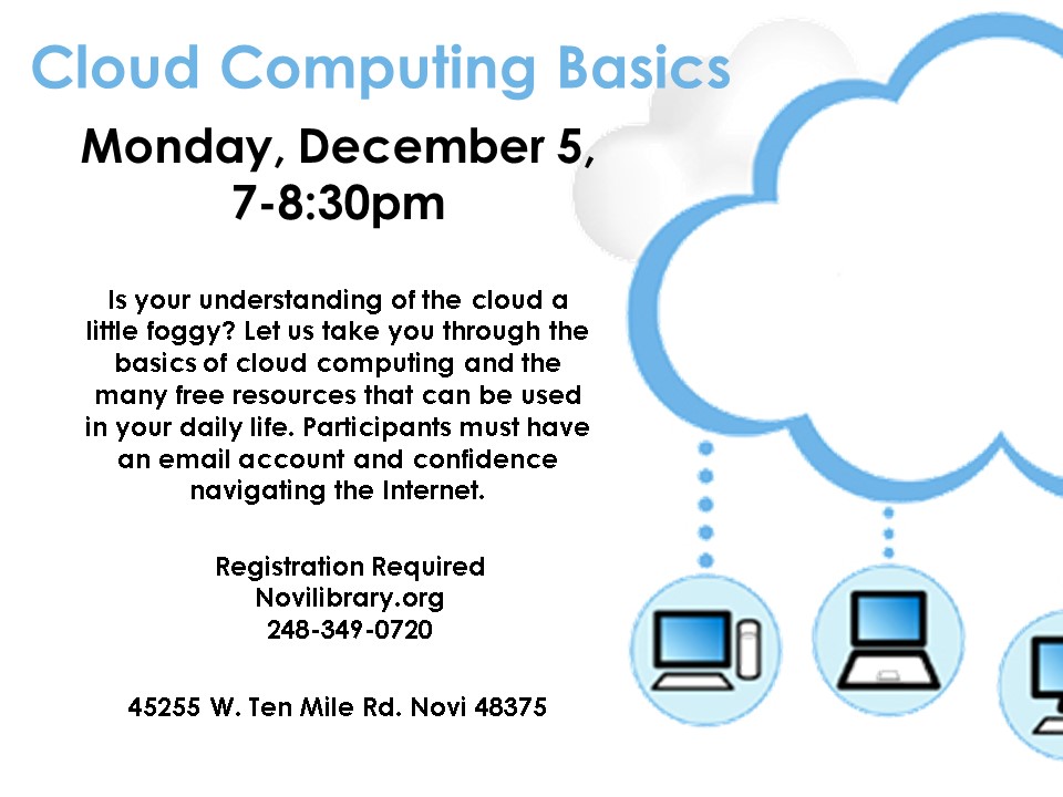 Cloud Computing Basics Monday December 5 2016 7 00 PM Novi Cloud computing basics monday december 5 2016 7 00 pm novi